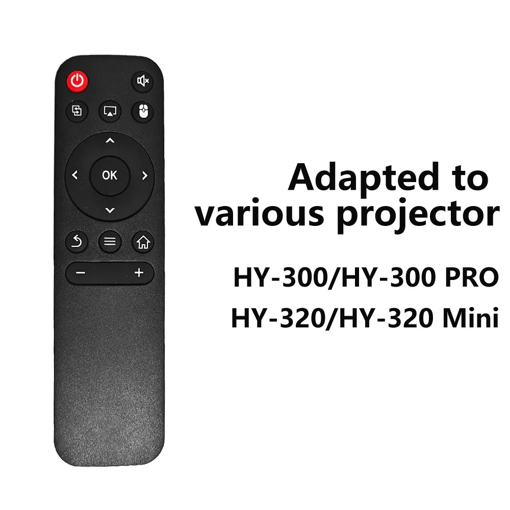 Original Remote Control Suitable for HY320MINI HY300 HY300 PRO Projector 4K Portable Mini Projector Remote Control
