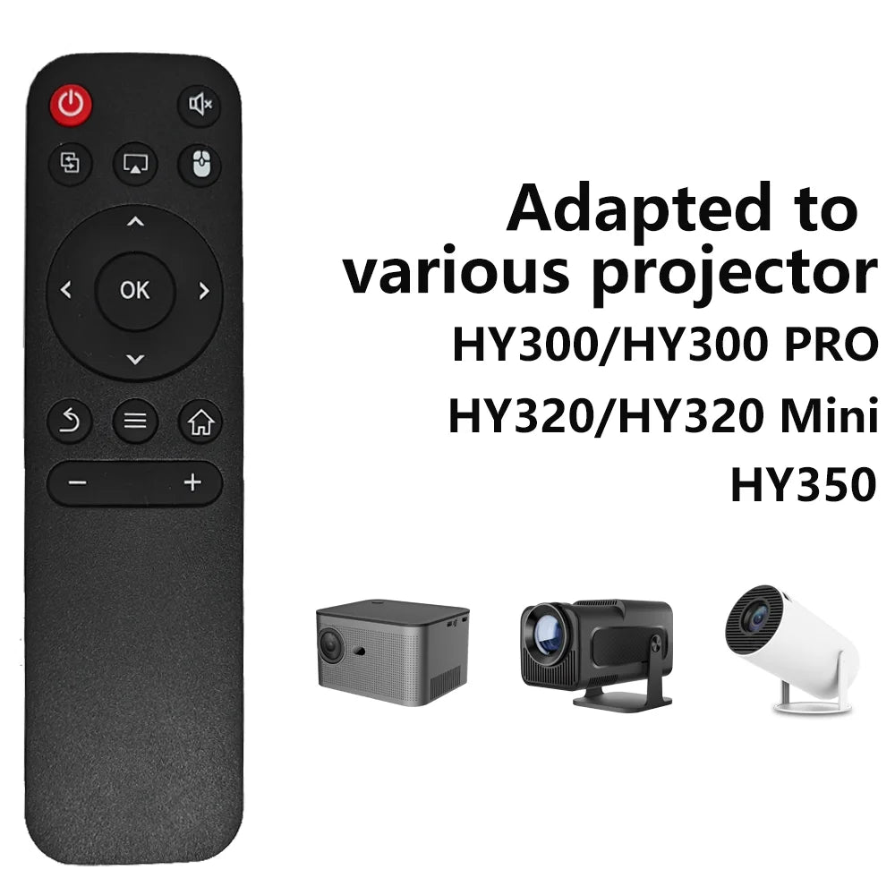 Original Remote Control Suitable for HY320MINI HY300 HY300 PRO Projector 4K Portable Mini Projector Remote Control